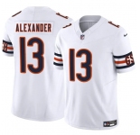 Men's Chicago Bears #13 Maurice Alexander White 2025 F.U.S.E. Vapor Untouchable Limited Football Stitched Jersey