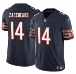 Men's Chicago Bears #14 Olamide Zaccheaus Navy 2025 F.U.S.E. Vapor Football Stitched Jersey