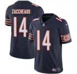 Men's Chicago Bears #14 Olamide Zaccheaus Navy 2025 Vapor Football Stitched Jersey