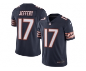 Men's Chicago Bears #17 Alshon Jeffery Nike Navy Color Rush Limited Jersey
