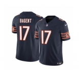 Men's Chicago Bears #17 Tyson Bagent Navy 2023 F.U.S.E. Vapor Untouchable Limited Football Stitched Jersey