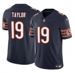 Men's Chicago Bears #19 Tory Taylor Navy 2023 F.U.S.E. Vapor Football Stitched Jersey