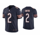 Men's Chicago Bears #2 Cairo Santos Navy Vapor Untouchable Limited Stitched Football Jersey