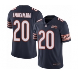 Men's Chicago Bears #20 Prince Amukamara Navy Blue Team Color 100th Season Limited Football Jersey