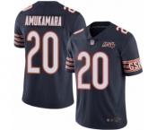 Men's Chicago Bears #20 Prince Amukamara Navy Blue Team Color 100th Season Limited Football Jersey