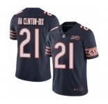 Men's Chicago Bears #21 Ha Clinton-Dix Navy Blue Team Color 100th Season Limited Football Jersey