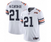 Men's Chicago Bears #21 Ha Clinton-Dix White 100th Season Limited Football Jersey