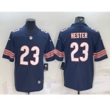 Men's Chicago Bears #23 Devin Hester Navy Blue 2021 Vapor Untouchable Stitched NFL Nike Limited Jersey