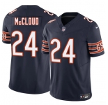 Men's Chicago Bears #24 Nick McCloud Navy 2025 F.U.S.E. Vapor Untouchable Limited Football Stitched Jersey