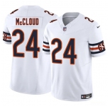 Men's Chicago Bears #24 Nick McCloud White 2025 F.U.S.E. Vapor Untouchable Limited Football Stitched Jersey