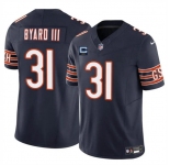 Men's Chicago Bears #31 Kevin Byard III Navy 2025 F.U.S.E. With 2-Star C Patch Vapor Untouchable Limited Stitched Football Jersey