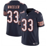 Men's Chicago Bears #33 Ian Wheeler Navy Vapor Football Stitched Jersey