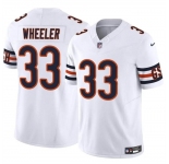 Men's Chicago Bears #33 Ian Wheeler White 2023 F.U.S.E. Vapor Football Stitched Jersey