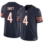 Men's Chicago Bears #4 D'Andre Swift Navy 2025 F.U.S.E. Vapor Untouchable Limited Football Stitched Jersey