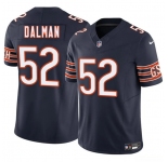 Men's Chicago Bears #52 Drew Dalman Navy 2025 F.U.S.E. Vapor Football Stitched Jersey