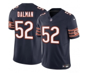 Men's Chicago Bears #52 Drew Dalman Navy 2025 F.U.S.E. Vapor Football Stitched Jersey