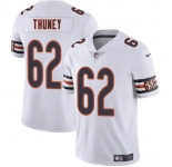 Men's Chicago Bears #62 Joe Thuney White 2025 Vapor Football Stitched Jersey