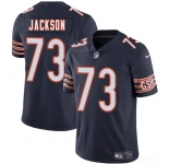 Men's Chicago Bears #73 Jonah Jackson Navy 2025 Vapor Football Stitched Jersey