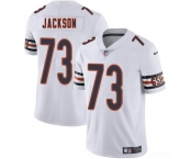 Men's Chicago Bears #73 Jonah Jackson White 2025 Vapor Football Stitched Jersey