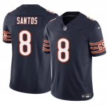 Men's Chicago Bears #8 Cairo Santos Navy 2025 F.U.S.E. Vapor Untouchable Limited Stitched Football Jersey
