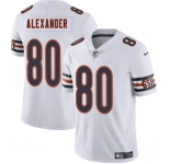Men's Chicago Bears #80 Maurice Alexander White 2025 Vapor Football Stitched Jersey