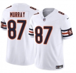 Men's Chicago Bears #87 Jordan Murray White 2025 F.U.S.E. Vapor Football Stitched Jersey