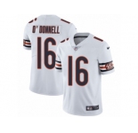 Men's Nike Chicago Bears #16 Pat O'Donnell Vapor Untouchable Limited White NFL Jersey
