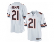 Men's Nike Chicago Bears #21 Quintin Demps Limited White NFL Jersey