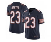 Men's Nike Chicago Bears #23 Devin Hester Limited Navy Blue Rush NFL Jersey