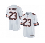 Men's Nike Chicago Bears #23 Devin Hester Limited White NFL Jersey