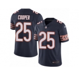 Men's Nike Chicago Bears #25 Marcus Cooper Limited Navy Blue Rush NFL Jersey