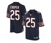 Men's Nike Chicago Bears #25 Marcus Cooper Limited Navy Blue Team Color NFL Jersey