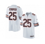 Men's Nike Chicago Bears #25 Marcus Cooper Limited White NFL Jersey