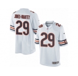 Men's Nike Chicago Bears #29 Harold Jones-Quartey Limited White NFL Jersey