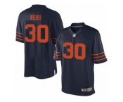 Men's Nike Chicago Bears #30 B.W. Webb Limited Navy Blue 1940s Throwback Alternate NFL Jersey