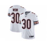 Men's Nike Chicago Bears #30 B.W. Webb Vapor Untouchable Limited White NFL Jersey