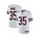 Men's Nike Chicago Bears #35 Johnthan Banks Vapor Untouchable Limited White NFL Jersey