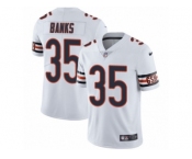Men's Nike Chicago Bears #35 Johnthan Banks Vapor Untouchable Limited White NFL Jersey