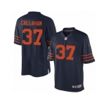 Men's Nike Chicago Bears #37 Bryce Callahan Limited Navy Blue 1940s Throwback Alternate NFL Jersey
