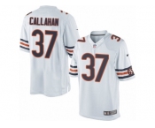 Men's Nike Chicago Bears #37 Bryce Callahan Limited White NFL Jersey