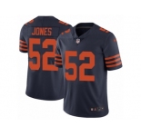Men's Nike Chicago Bears #52 Christian Jones Vapor Untouchable Limited Navy Blue 1940s Throwback Alternate NFL Jersey