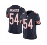 Men's Nike Chicago Bears #54 Brian Urlacher Limited Navy Blue Rush NFL Jersey
