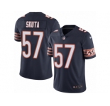 Men's Nike Chicago Bears #57 Dan Skuta Navy Blue Team Color Vapor Untouchable Limited Player NFL Jersey