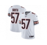 Men's Nike Chicago Bears #57 Dan Skuta White Vapor Untouchable Limited Player NFL Jersey