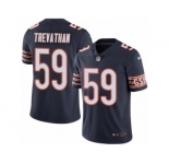 Men's Nike Chicago Bears #59 Danny Trevathan Limited Navy Blue Rush NFL Jersey