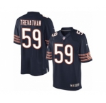 Men's Nike Chicago Bears #59 Danny Trevathan Limited Navy Blue Team Color NFL Jersey