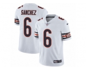Men's Nike Chicago Bears #6 Mark Sanchez Vapor Untouchable Limited White NFL Jersey
