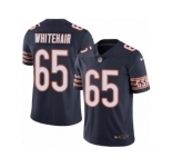 Men's Nike Chicago Bears #65 Cody Whitehair Limited Navy Blue Rush NFL Jersey