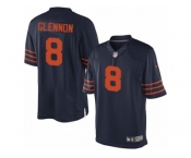 Men's Nike Chicago Bears #8 Mike Glennon Limited Navy Blue 1940s Throwback Alternate NFL Jersey