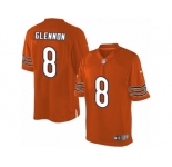 Men's Nike Chicago Bears #8 Mike Glennon Limited Orange Alternate NFL Jersey